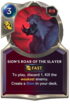Sion's Roar of the Slayer Card