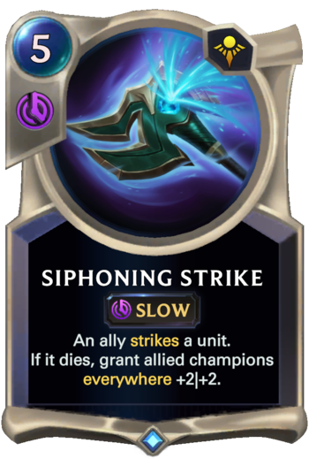 Siphoning Strike Card