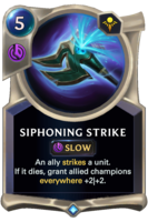 Siphoning Strike Card