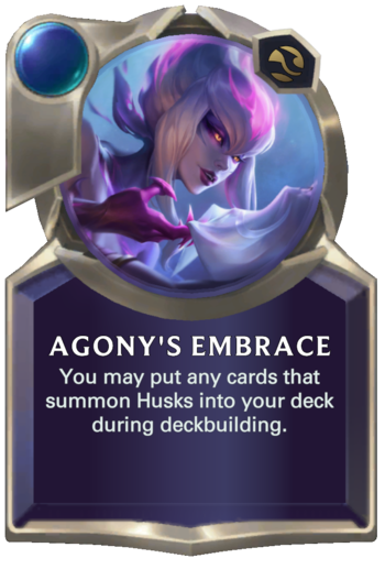 Skill: Agony's Embrace Card