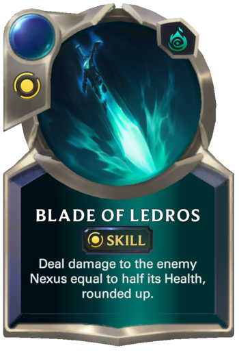 Skill: Blade of Ledros Card