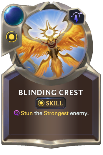 Skill: Blinding Crest Card