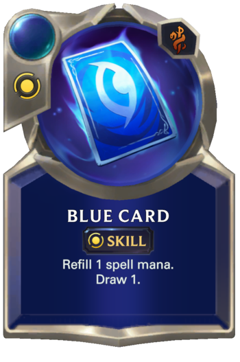 Skill: Blue Card Card