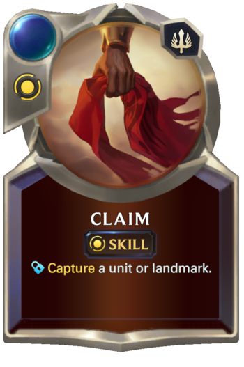 Skill: Claim Card