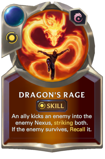 Skill: Dragon's Rage Card