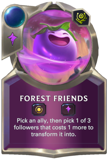 Skill: Forest Friends Card