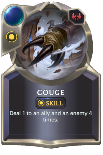 Skill: Gouge Card