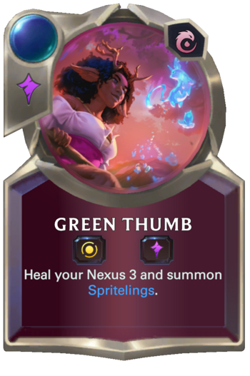 Skill: Green Thumb Card