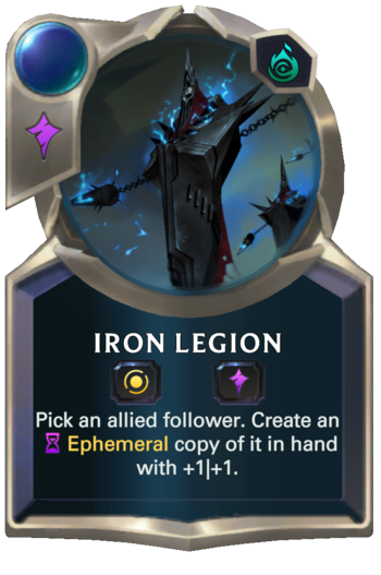 Skill: Iron Legion Card