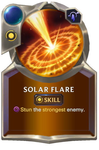 Skill: Solar Flare Card