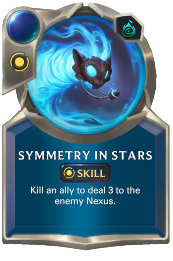 Skill: Symmetry In Stars Card