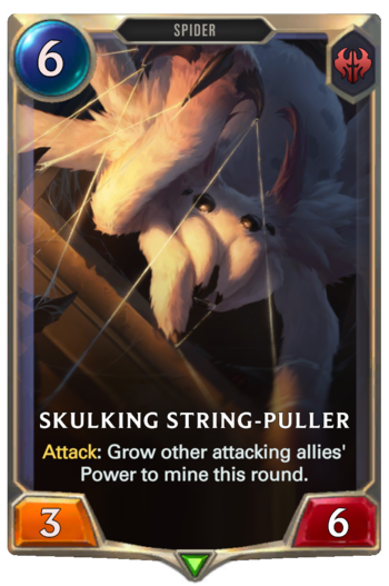 Skulking String-Puller Card