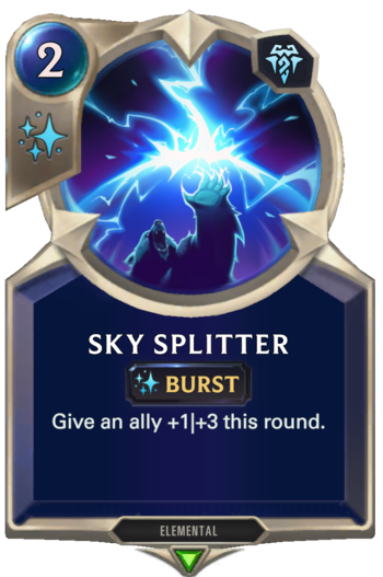 Sky Splitter Card