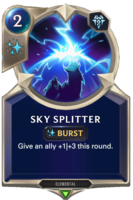 Sky Splitter Card