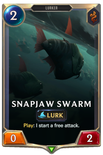 Snapjaw Swarm Card
