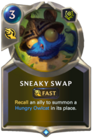 Sneaky Swap Card