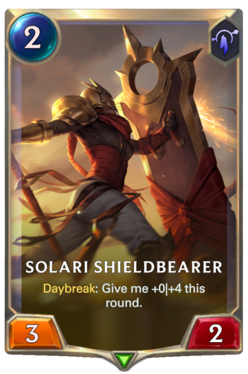 Solari Shieldbearer Card