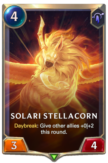 Solari Stellacorn Card