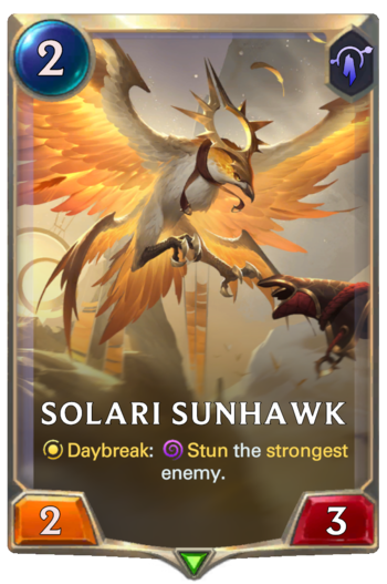 Solari Sunhawk Card