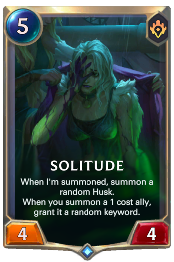 Solitude Card