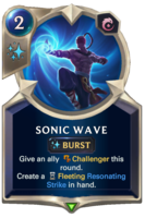 Sonic Wave Card