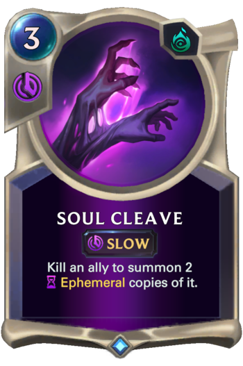 Soul Cleave Card