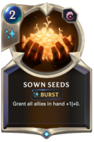 Sown Seeds Card