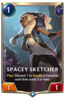 Spacey Sketcher Card