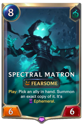 Spectral Matron Card