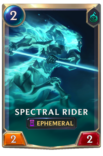 Spectral Rider Card