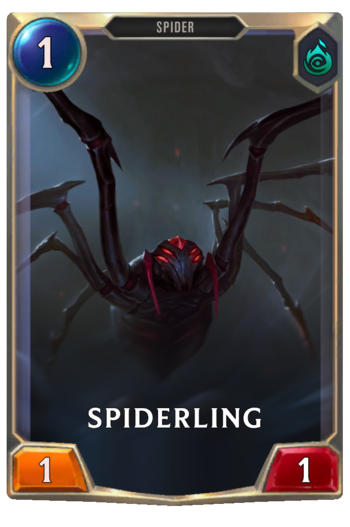 Spiderling Card