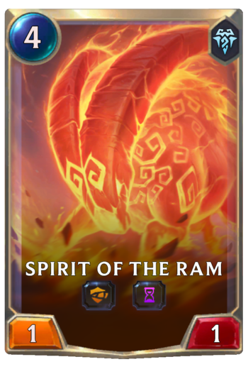 Spirit of the Ram Card