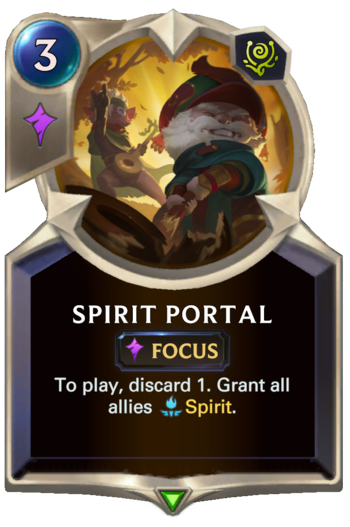 Spirit Portal Card