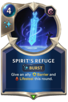 Spirit's Refuge Card