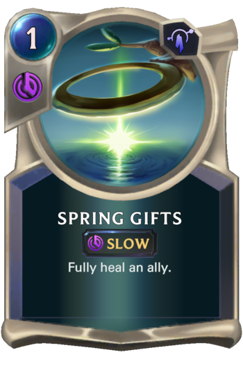 Spring Gifts Card