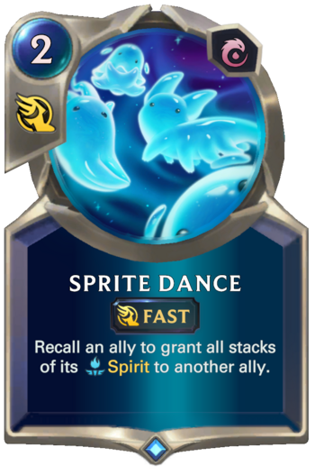 Sprite Dance Card