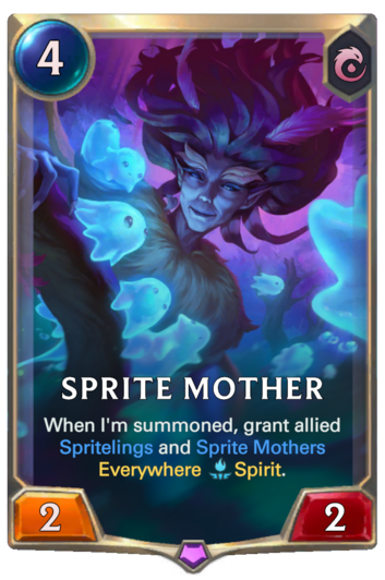 Sprite Mother :: Legends of Runeterra Card :: RuneterraFire