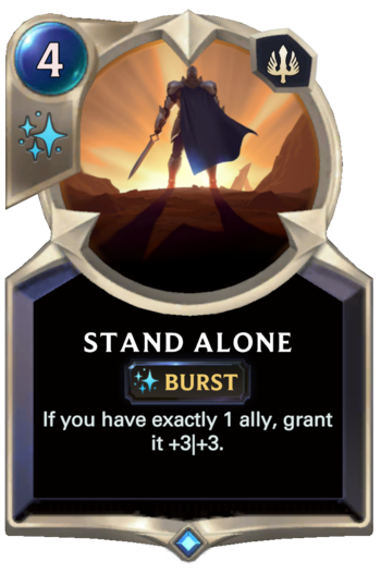 Stand Alone Card