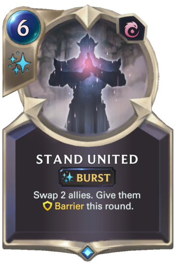 Stand United Card