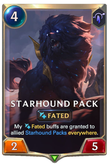 Starhound Pack Card