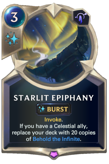 Starlit Epiphany Card