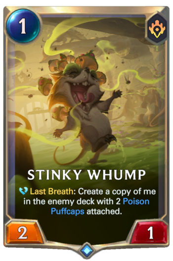 Stinky Whump Card