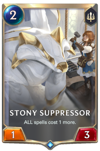 Stony Suppressor Card