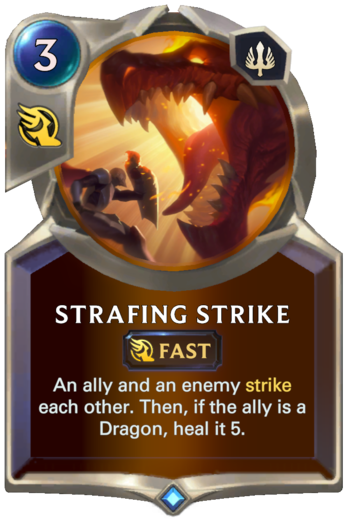 Strafing Strike Card
