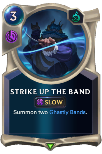 Strike Up The Band Card