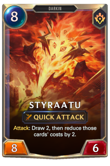 Runtera Card Styraatu :: Legends of Runeterra Card :: RuneterraFire