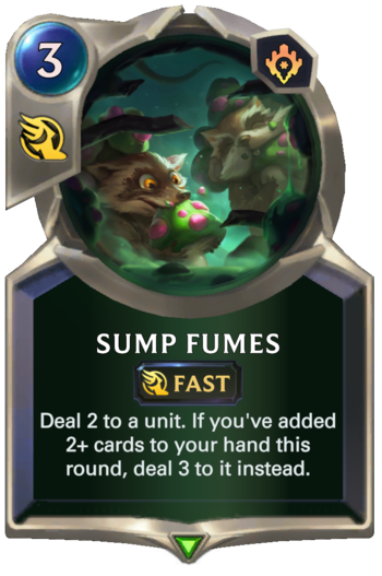 Sump Fumes Card