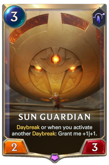 Sun Guardian Card