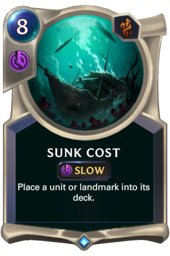 Sunk Cost Card