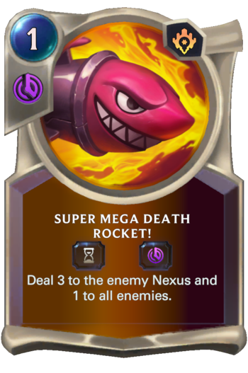 Super Mega Death Rocket! Card